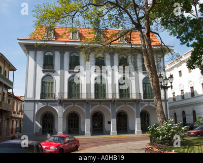 Panama Canal Museum. Casco Viejo, Quartiere Vecchio, Repubblica di Panama Foto Stock