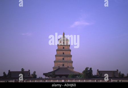 Grande Pagoda Xian Cina Foto Stock