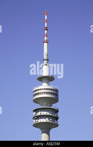 Olympia Tower, Monaco di Baviera, Germania Foto Stock