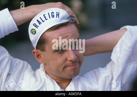 Holly Johnson cantante pop band Frankie va a Hollywood degli anni ottanta 1983 HOMER SYKES Foto Stock