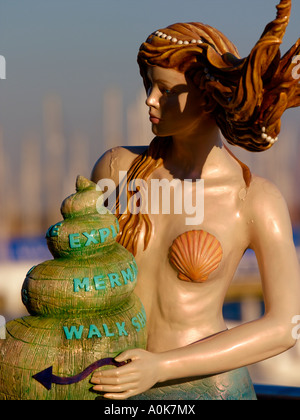 Brighton Marina, Mermaid Foto Stock