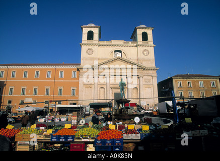 Abruzzo, L'aquila Market Foto Stock