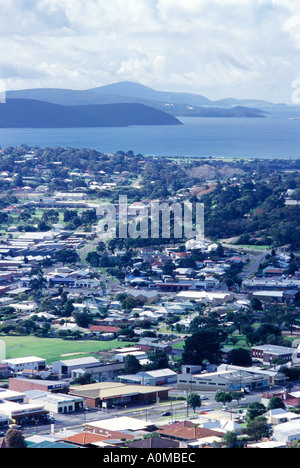 Albany Western Australia la maggior parte sud ovest città in Australia, dal Monte Melville. 2004. Foto Stock