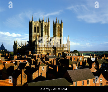 GB - LINCOLNSHIRE: la Cattedrale di Lincoln Foto Stock