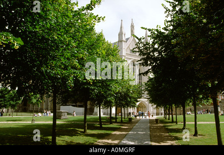 Hampshire, la Cattedrale di Winchester, England, Regno Unito Foto Stock