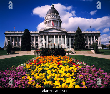 La Utah State Capitol Capitol Hill di Salt Lake City, Utah Foto Stock