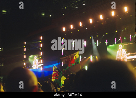Appello di Tsunami Concert Millennium Stadium Cardiff Galles del Sud Foto Stock