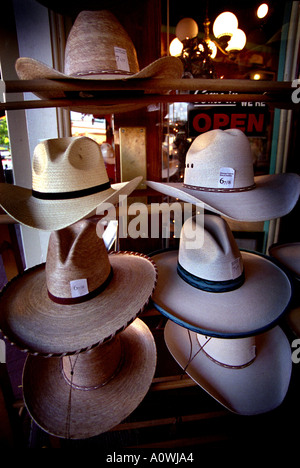 Hatstore in Durango Nuovo Messico USA Foto Stock