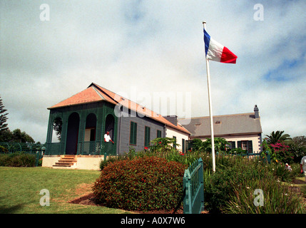 Dove Napoleone Bonaparte era incarcerato dopo la Batle di Waterloo Foto Stock