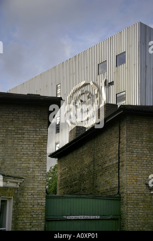 Ben Pimlott Edificio, orafi School of Art di New Cross, Londra, 2005. Particolare della facciata sud. Foto Stock