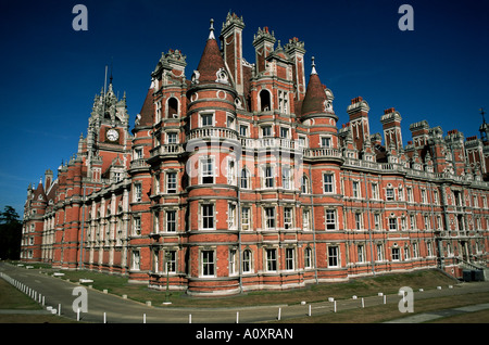 Royal Holloway College Egham Surrey England Regno Unito Europa Foto Stock