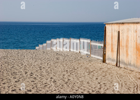 Spiaggia Finale Ligure Liguria Italia Foto Stock