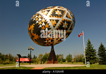 Gigantesco Uovo di Pasqua 1 Foto Stock