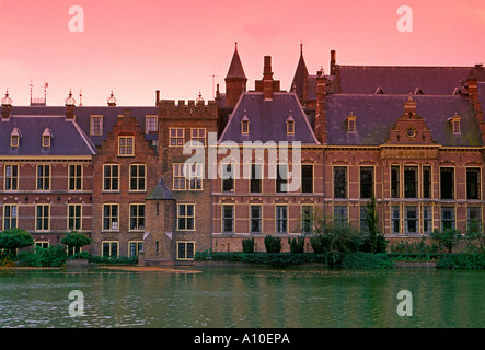 Il binnenhof, The Hague, Den Haag, Olanda, Paesi Bassi Foto Stock