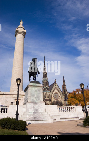 Mount Vernon Place Foto Stock