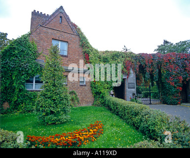 Ingresso di Frederic Chopin il luogo di nascita di Zelazowa Wola Polonia Foto Stock