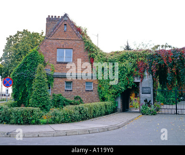 Ingresso di Frederic Chopin il luogo di nascita di Zelazowa Wola Polonia Foto Stock