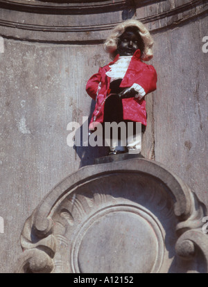 Belgio Bruxelles Mannekin Pis Foto Stock