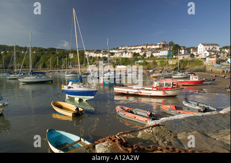 Nuova banchina Ceredigion nel Galles Foto Stock