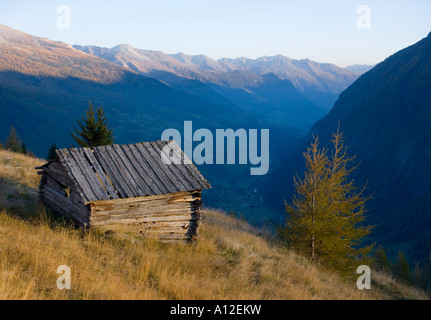 Rifugio Alpino Austria Foto Stock