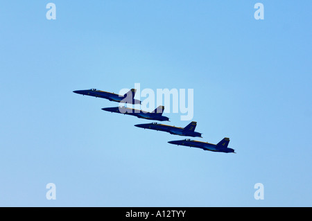 Blue Angels U.S. Volo navale squadrone dimostrativo Foto Stock