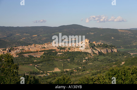 Città etrusca di Orvieto, Umbria Italia. Foto Stock