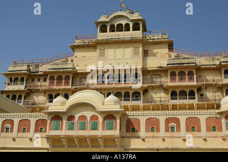 Chandra Mahal Palace a Jaipur, India Foto Stock