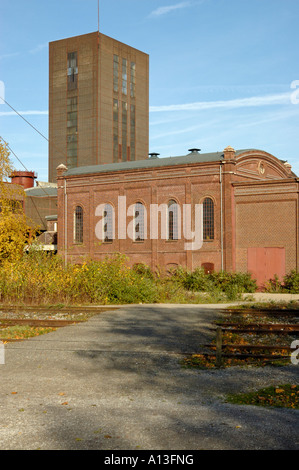 Progettazione miniera Zollverein, Essen, Germania. Albero 1/2/8 Foto Stock