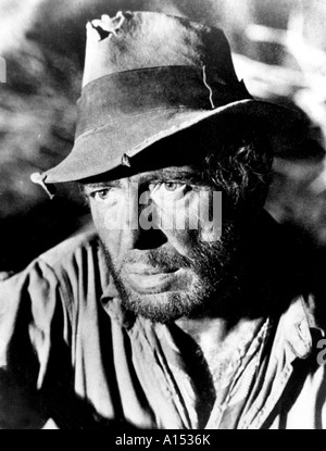 Il tesoro della Sierra Madre anno 1947 il regista John Huston Humphrey Bogart Foto Stock