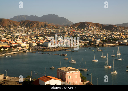 Isole di Capo Verde. Sao Vicente. Mindelo Foto Stock