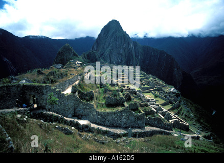 AMERICA DEL SUD PERÙ MACHI PICCHU Foto Stock