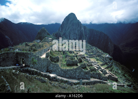AMERICA DEL SUD PERÙ MACHI PICCHU Foto Stock
