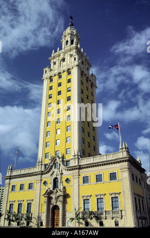 Freedom Tower di Miami, Florida, Stati Uniti d'America Foto Stock