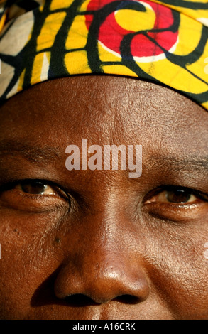 Ritratto di una donna Togolese , Kpalime Foto Stock