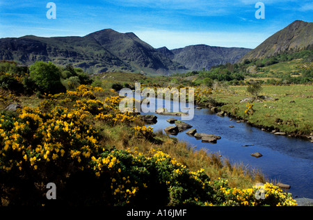 Anello di Kerry, Irlanda mare costa costa irlandese Foto Stock