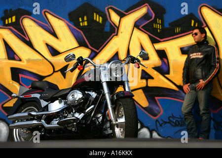 Harley Davidson Fat Boy 2006 Foto Stock