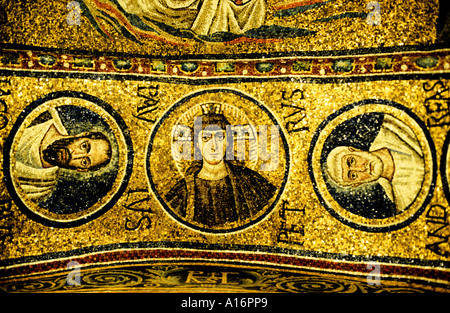 Battistero ariano nei mosaici di Ravenna mosaico Italia Foto Stock