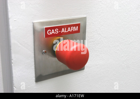 Allarme gas Foto Stock