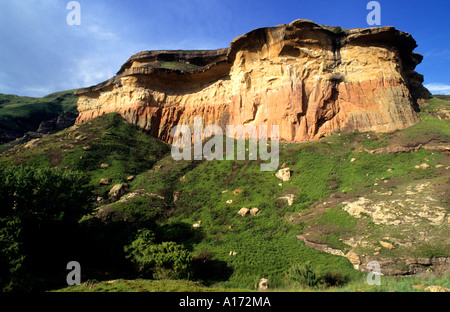 Golden Gate Highlands Paese scenario laterale Foto Stock
