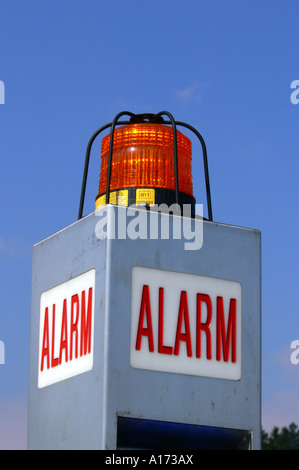 Emergenze l punto di chiamata Foto Stock