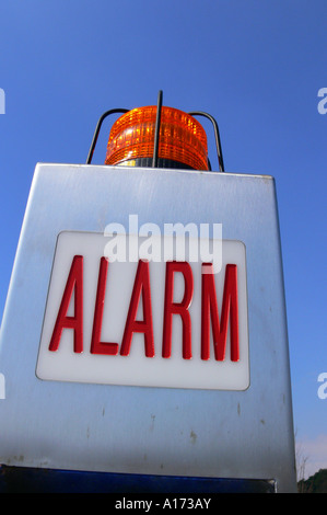 Emergenze l punto di chiamata Foto Stock