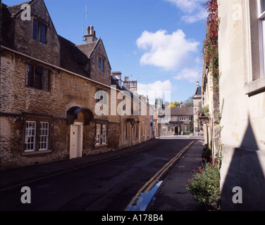 Tessitori fiamminghi Case Corsham High Street a Corsham WILTSHIRE REGNO UNITO Foto Stock