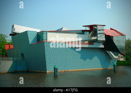 The Groninger Museum, Groningen, The Netherlands. Foto Stock