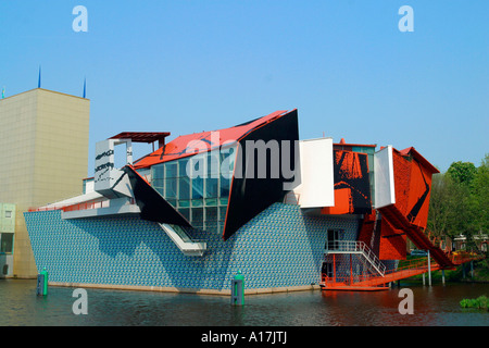 The Groninger Museum, Groningen, The Netherlands. Foto Stock