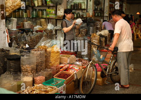 Mercato Centrale, Shunde, Foshan, guangdong, Cina. Foto Stock