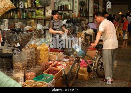 Mercato Centrale, Shunde, Foshan, guangdong, Cina. Foto Stock