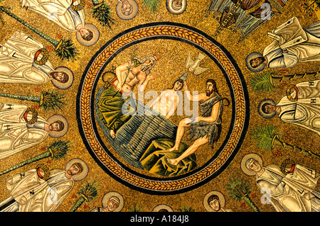 Battistero ariano nei mosaici di Ravenna mosaico Italia Foto Stock