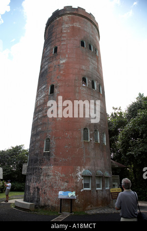 Il yokahu torre di osservazione Foresta Pluviale di El Yunque Puerto Rico west indies Foto Stock