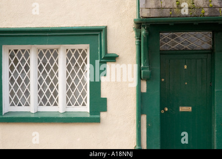 Dettagli architettonici su Castle Street in Trim County Meath Irlanda Foto Stock