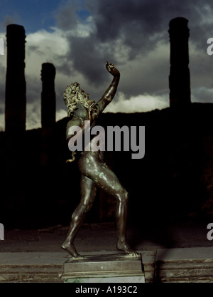 Italia Campania Pompei Casa del Fauno Foto Stock